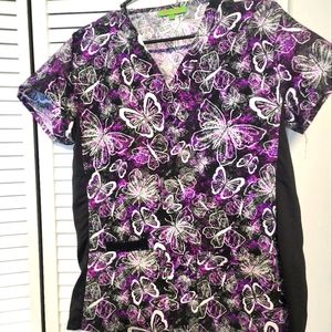 Scrub top Size small